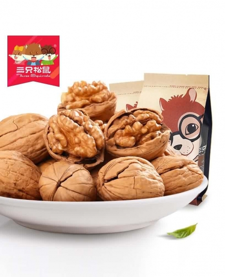 三只松鼠家纸皮核桃 210克