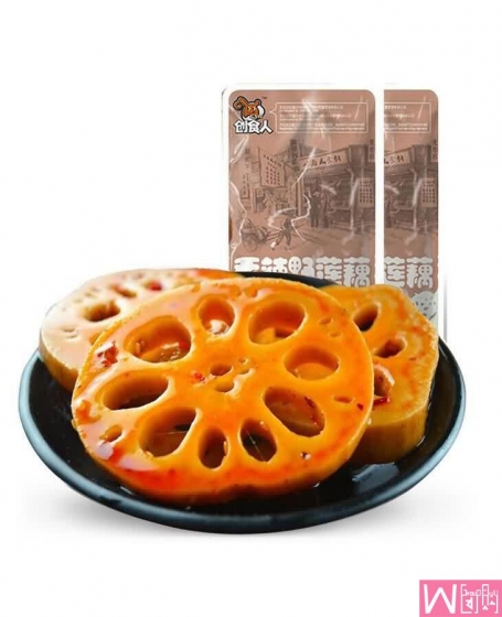 创食人 香辣野莲藕 33克X10包