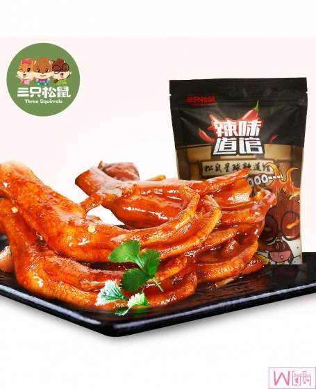 三只松鼠 鸭掌130g