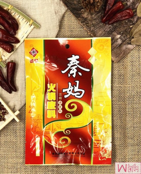 秦妈牛油火锅底料150g x2袋