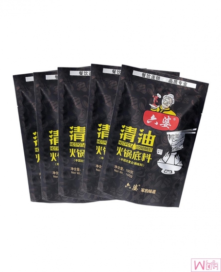 六婆清油火锅底料150g x2袋