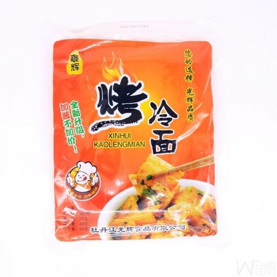 东北鑫辉烤冷面 460克（5片装）x 2袋