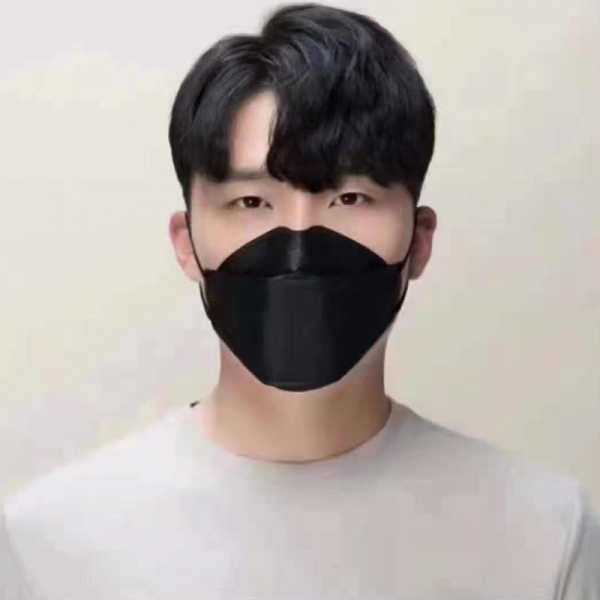 韩国黑色kf94口罩10个korea Black Kf94 Face Mask 10 Pieces W团购商品