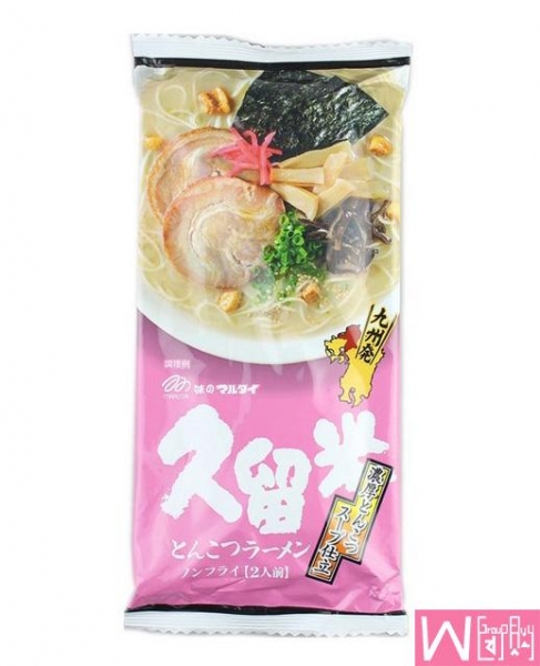 日本 Marutai久留米猪油猪骨汤味即食拉面 194克，2件包邮！, Japan Marutai Kurume Thick Pork Ramen 194g