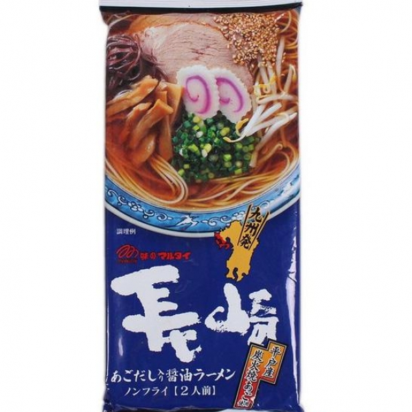 日本 Marutai 长崎碳烤海鲜酱油汤即食拉面条 178克，2件包邮！, Japan Marutai Nagasaki Style Soy Sauce Ramen 178g