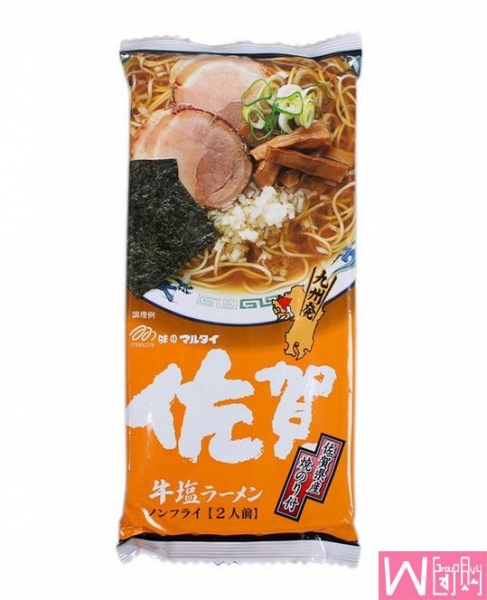 日本 Marutai 佐贺牛骨汤烤海苔即食拉面条 186克，2件包邮！, Japan Marutai Saga Style Salty Beef Ramen 186g