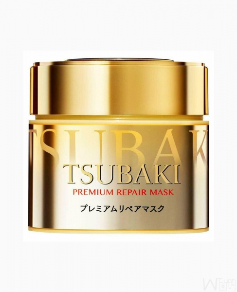 Shiseido TSUBAKI Premium Hair Repair Mask Hair Treatment 180g, 日本松本清 资生堂TSUBAKI丝蓓绮渗透修复0秒发膜金色180g，超值团购，全美包邮