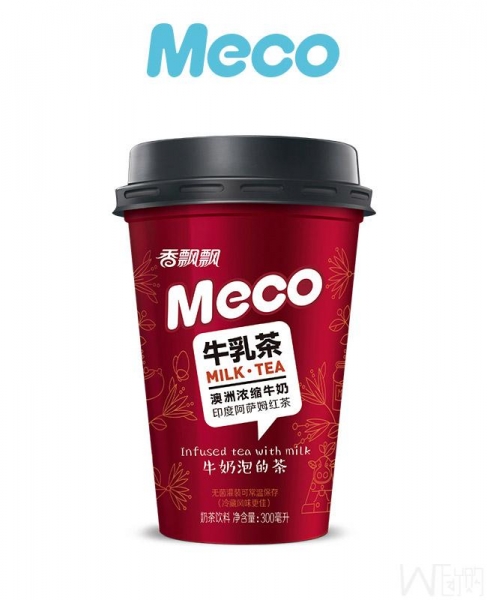 Xiang Piao Piao Meco Infused Tea with Milk 300ml x 1 cup, 香飘飘蜜谷Meco牛乳茶6杯装即饮奶茶饮料 代餐早餐下午茶，满包邮