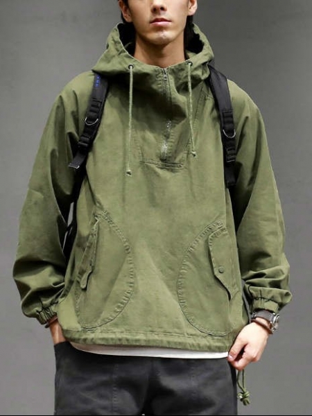 Men's Fashion Jacket Cargo Coat, 马切达2019年新款夹克韩版