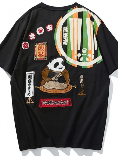 Panda group PANDAEAST tide brand panda T-shirt