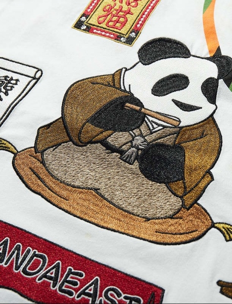 Panda group PANDAEAST tide brand panda T-shirt 熊猫组PANDAEAST潮牌 