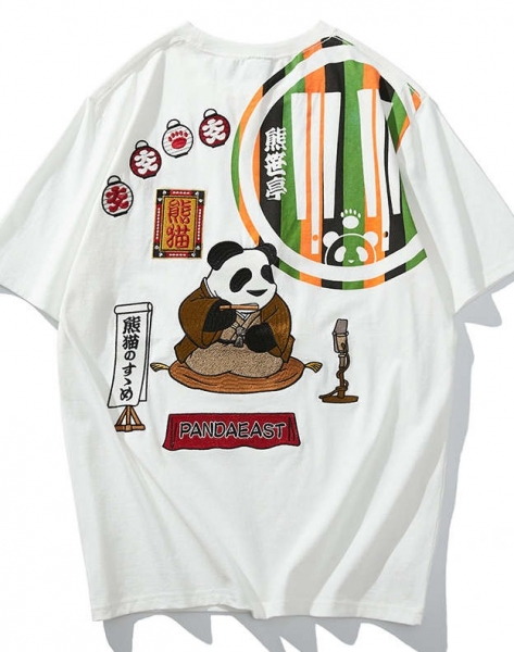 Panda group PANDAEAST tide brand panda T-shirt