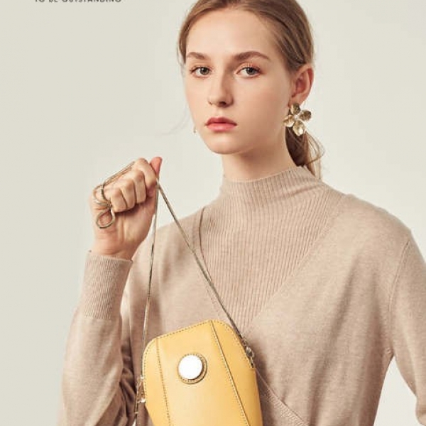 Mini Shell Phone Bag, 2020新款潮春百搭insck时尚链条贝壳斜挎女包