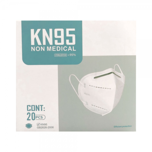 KN95 Masks 20pcs/1box, KN95口罩 20个/1盒 团购 免运费