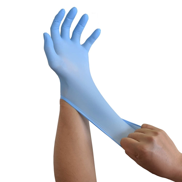 Showa 手套 nidrist touch（100张装）, Showa 手套【无粉末】100片装 蓝色，免运费