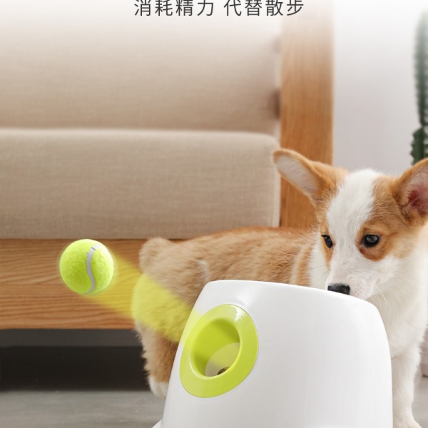 Dog toy automatic tennis launcher throwing machine pet throwing ball machine, 遛狗陪玩
让爱宠不孤单
让你安心 狗狗开心