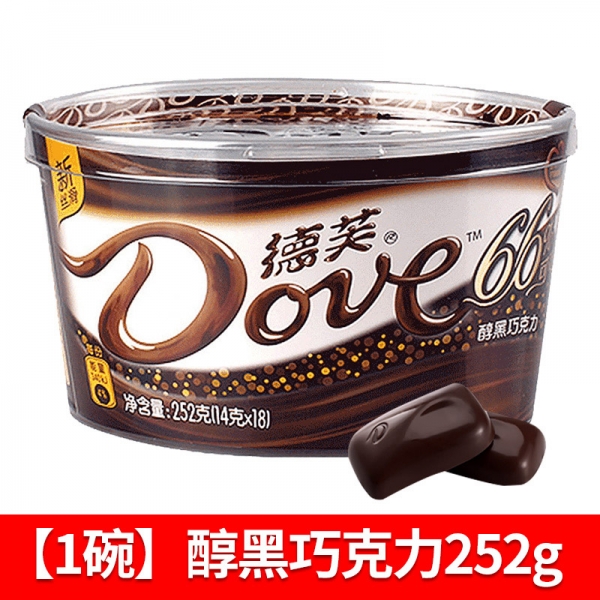 Dove Chocolate Gift Box, 德芙巧克力礼盒装送女友丝滑巧克力224g零食散装喜糖果情人节礼物