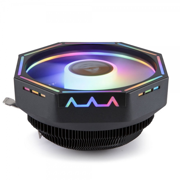 Computer RGB CPU Cooling Fan, 星耀电脑cpu散热器 1155 1156风冷静音AMD全平台CPU风扇
