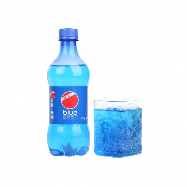 Blue Coke drink 6 Bottles, 蓝岸巴厘岛蓝色可乐零卡无糖梅子香草口味气水碳酸饮料气泡苏打水