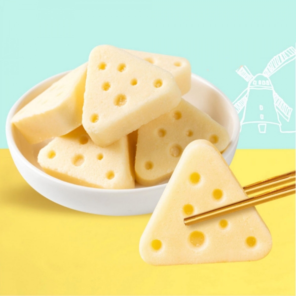 Hamster Triangle Cheese Teething Treats 300ml/Can, 仓鼠芝士奶酪磨牙棒冻干零食金丝熊花枝鼠刺猬粮食用品营养大全