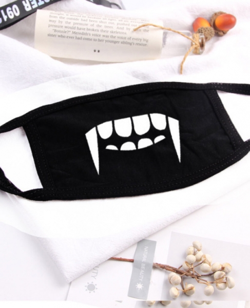 Tooth Printing Halloween Rave Mask For Ravers NO.4, 