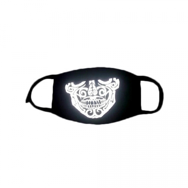 Special 3M Reflective Material Halloween Rave Mask For Ravers No.7, 