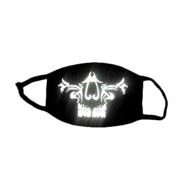 Special 3M Reflective Material Halloween Rave Mask For Ravers No.9, 