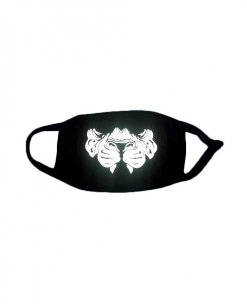 Special 3M Reflective Material Halloween Rave Mask For Ravers No.10, 