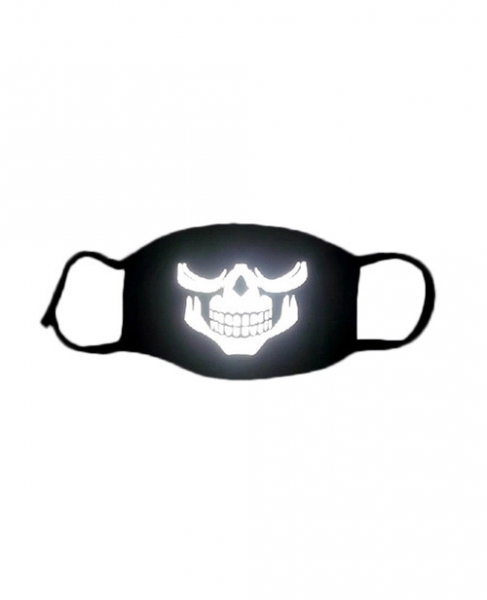 Special 3M Reflective Material Halloween Rave Mask For Ravers No.19, 