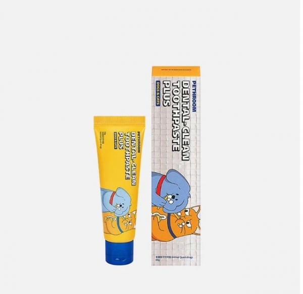 韩国 PETHROOM DENTAL CLEAN TOOTHPASTE 1p, 安全实用的宠物牙膏。