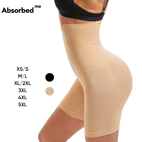 ComfortCurve Postpartum High Waist Tummy Compression Butt Lifting Shorts, 