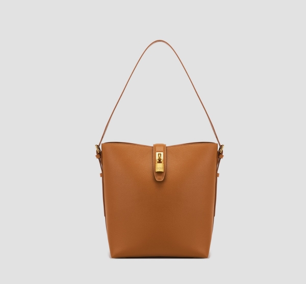 Mocha caramel MAJIETOTE - MEDIUM VERTICAL TOTE, 
