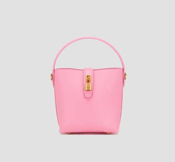 Powder pink URBANKEY BUCKET BAG, 