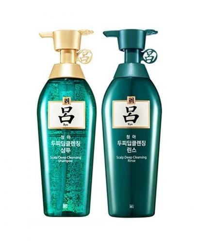 Ryeo / Ryo Chung Ah Mo Shampoo & Conditioner for Oily Hair with Dandruff 400ml, 