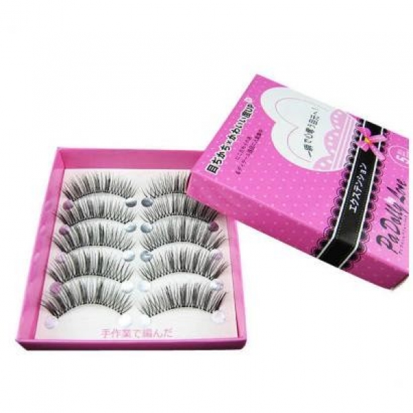 JAPANESE HANDMADE EYELASHES BOXED 5 PAIRS 5-3, 