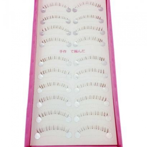 JAPANESE HANDMADE LOWER LASHES BOXED 10 PAIRS HX14, 