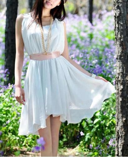 Luxury Fashion Loose V-neck Dresses, 