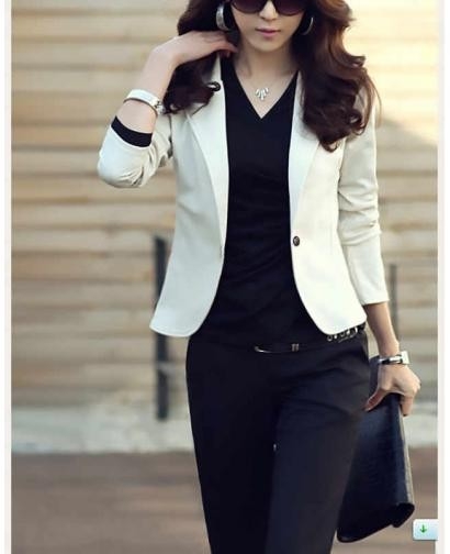 Women Clothes Slim Short Blazer, Short Outfit, 