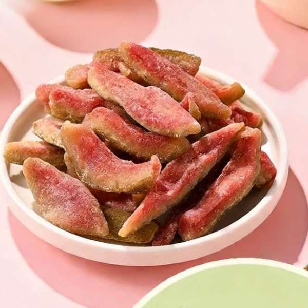 Red Guava Dried, Thick Sweet Sour Fruit Snack 78g/bag, 薛记红心芭乐干，鲜果整切厚切耐嚼番石榴果干，天然酸甜办公室出行休闲果干零食