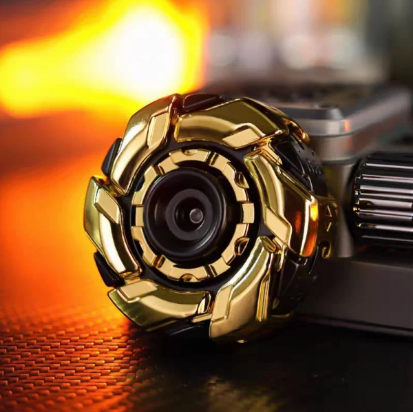 Linkage Armor Metal Fidget Spinner, 200s Spin EDC Anxiety Toy, 联动战甲变形指尖陀螺，可变形金属 EDC 解压玩具，空转时长超 200 秒，便携成人随身手转器，舒缓焦虑