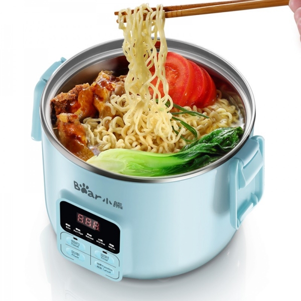 Bear DFH-B20J1] Lunch Box, Mini Rice Cooker, 2L, Electric Hot Pot